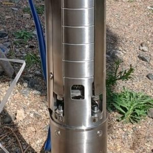 98m 19000L/Hr Solar Water Pump 4DSC19-98-380/550-3000-A/D Outlet Submersible Borehole Deep Well pump with Mppt Controller Trunsun